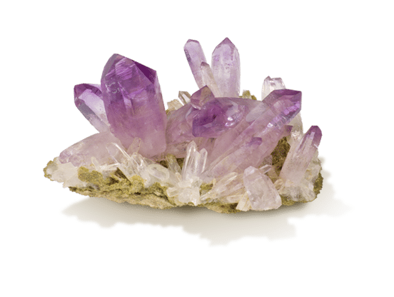 lucky one bijoux gia amethyste brut pierre fine gemstone photo d'une amethyste brut courtesy of GIA