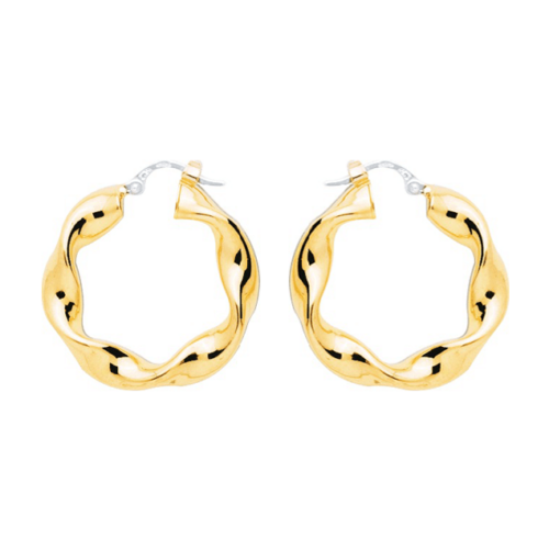 Creoles Or Jaune 18k