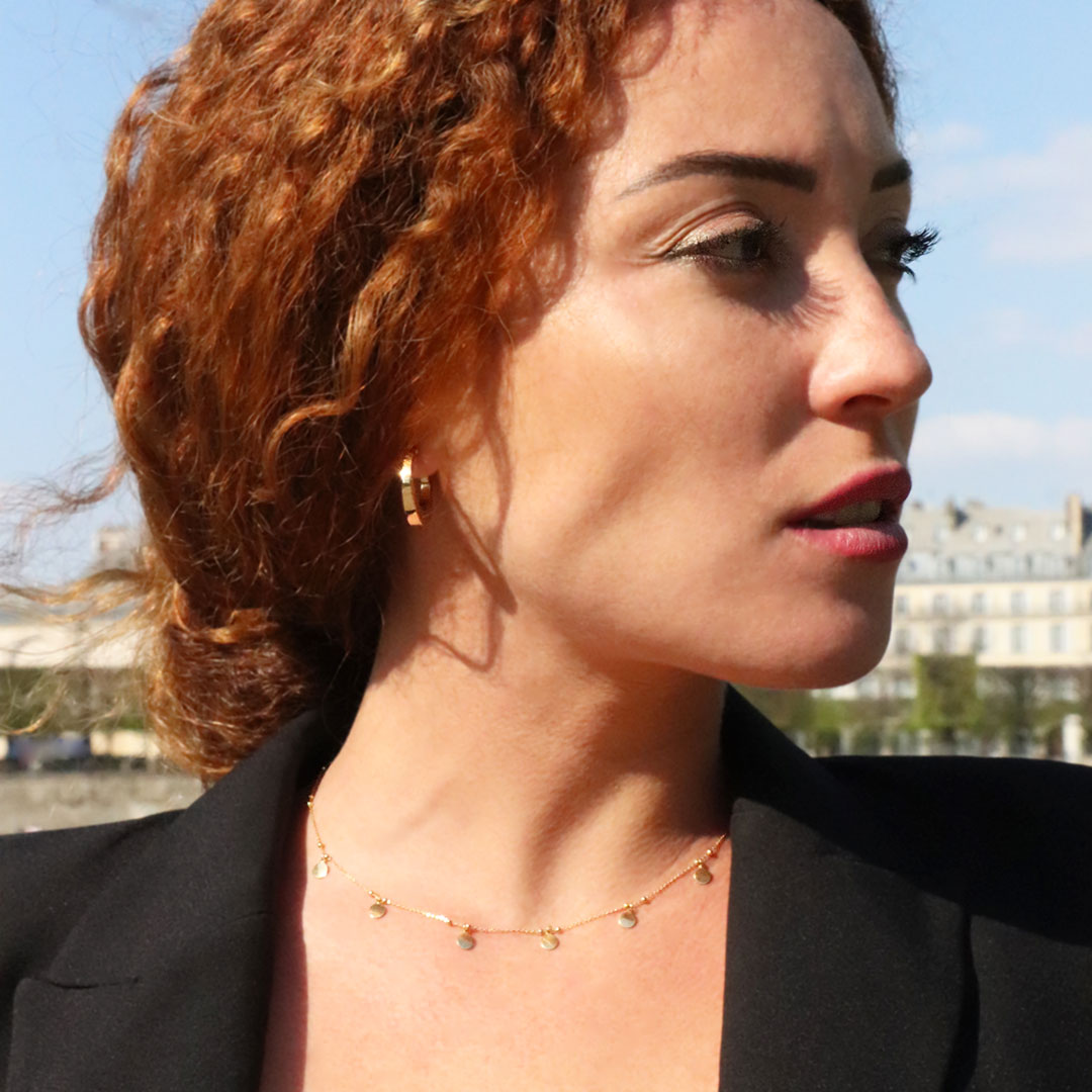 bijou-collier-pampilles-or-jaune-lucky-one Collier Pampilles Or