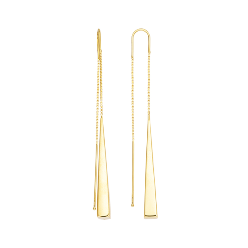 Boucles d'oreilles pendantes or