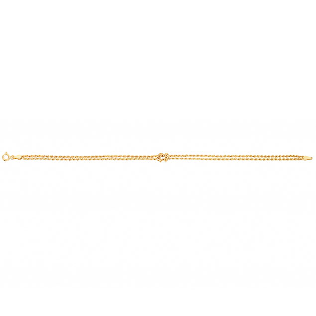 Bracelet Noeud Or 18 Carats