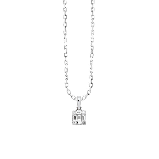 Collier Pendentif Diamant Luxe