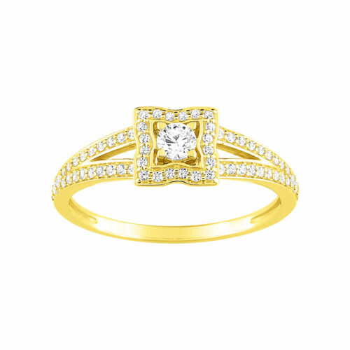 Bague Diamant Or Jaune