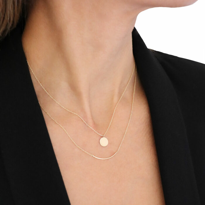 Collier Double Rang Or 18 Carats | LUCKY ONE