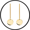 Boucles d'oreilles or