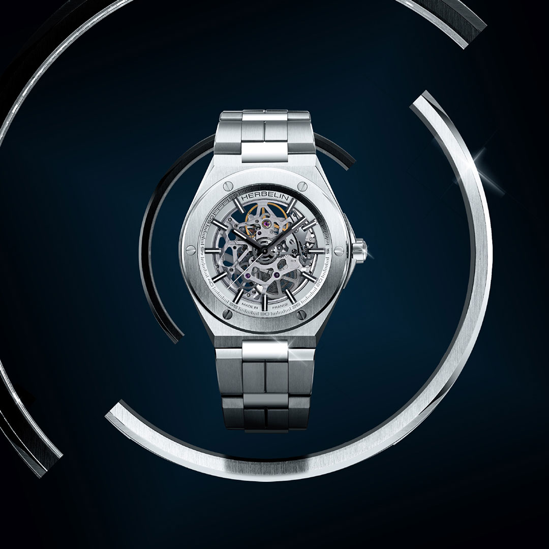 montre-cap-camarat-herbelin-squelette montre cap camarat squelette