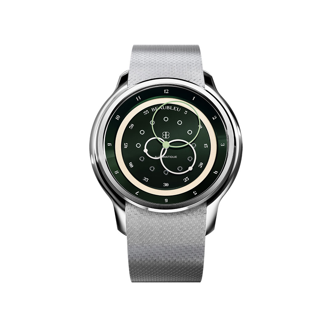 Montre Beaubleu Vitruve GMT Vert