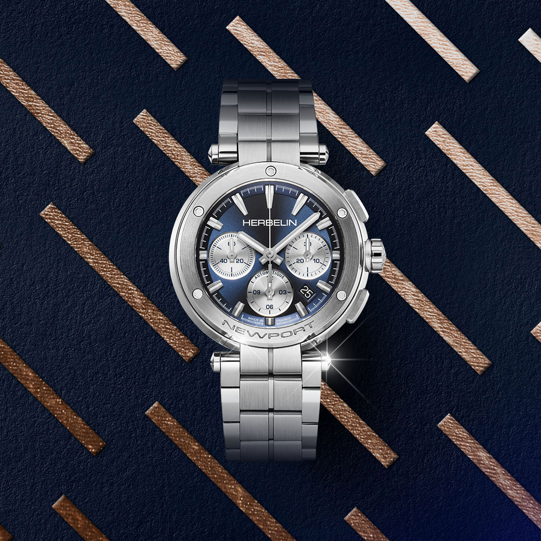 montre-herbelin-newport-268b42-homme montre herbelin newport automatique
