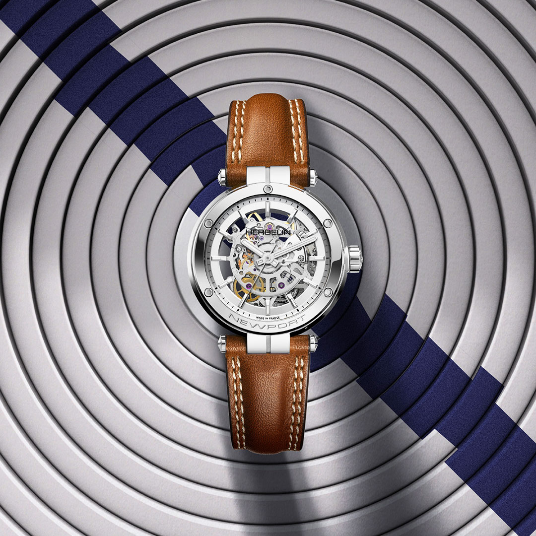 montre-squelette-herbelin-automatique-transparent Montre Herbelin Squelette Femme