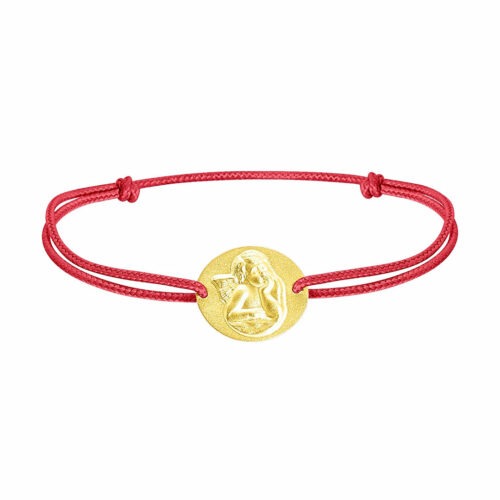 bracelet cordon ange or