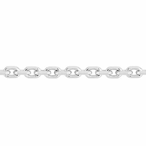 Chaine Forçat Diamantée or blanc