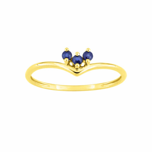 bague trio saphir