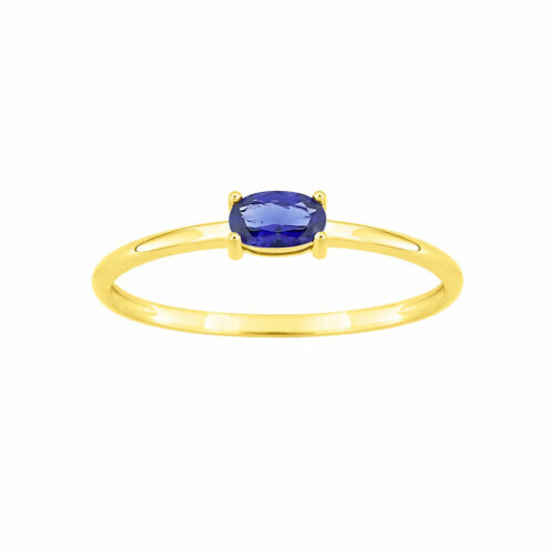 bague saphir ovale