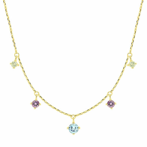 Collier pampilles pierres fines