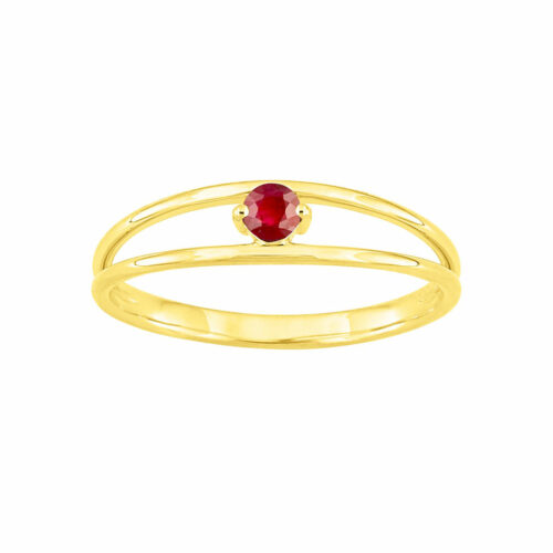 bague or rubis