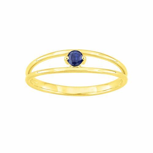 bague or saphir