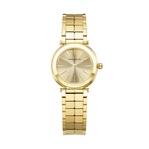 Montre Herbelin Newport Slim Champagne Or 16922BP13