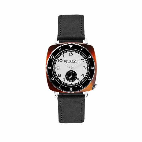 Montre Briston Clubmaster Legend Petite Seconde Blanc Noir