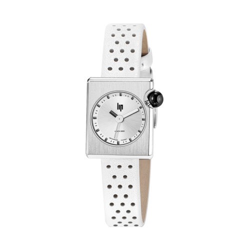 Montre Lip Mach 2000 Mini Square Blanc 671193