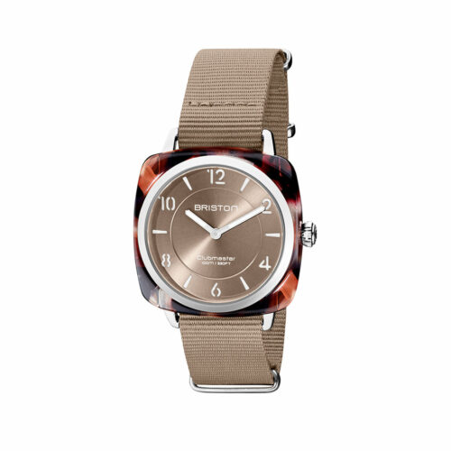 Montre Briston Clubmaster Chic Gris Taupe