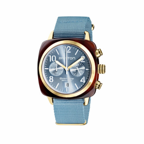 Montre Briston Clubmaster Gold Bleu Glacier