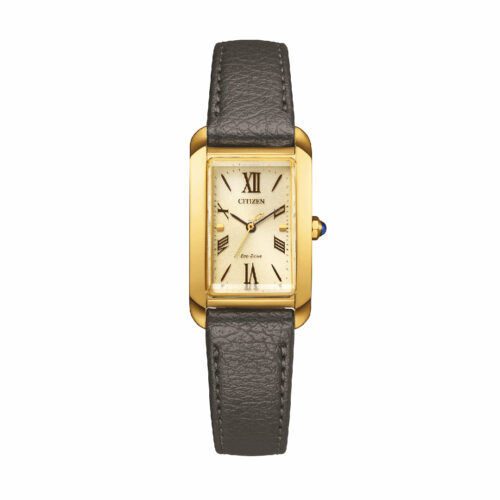 Montre Citizen femme Cuir Or