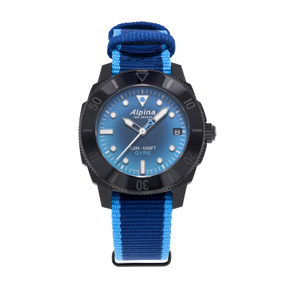 Montre Alpina Seastrong Diver Gyre AL-525LNSB3VG6