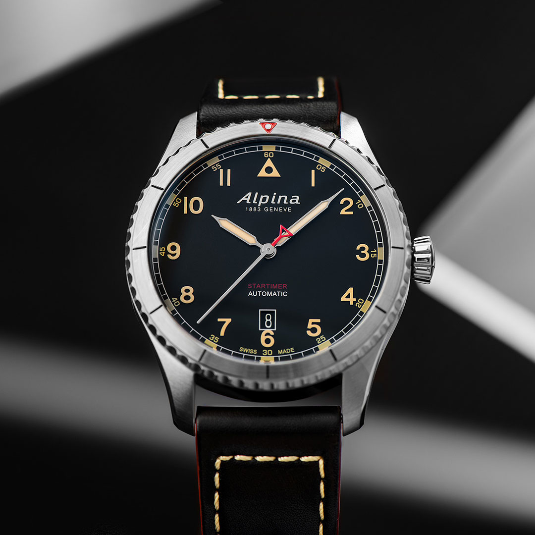 Montre Alpina Startimer Pilot Noir