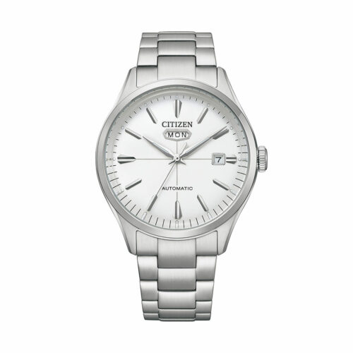 montre citizen cadran blanc
