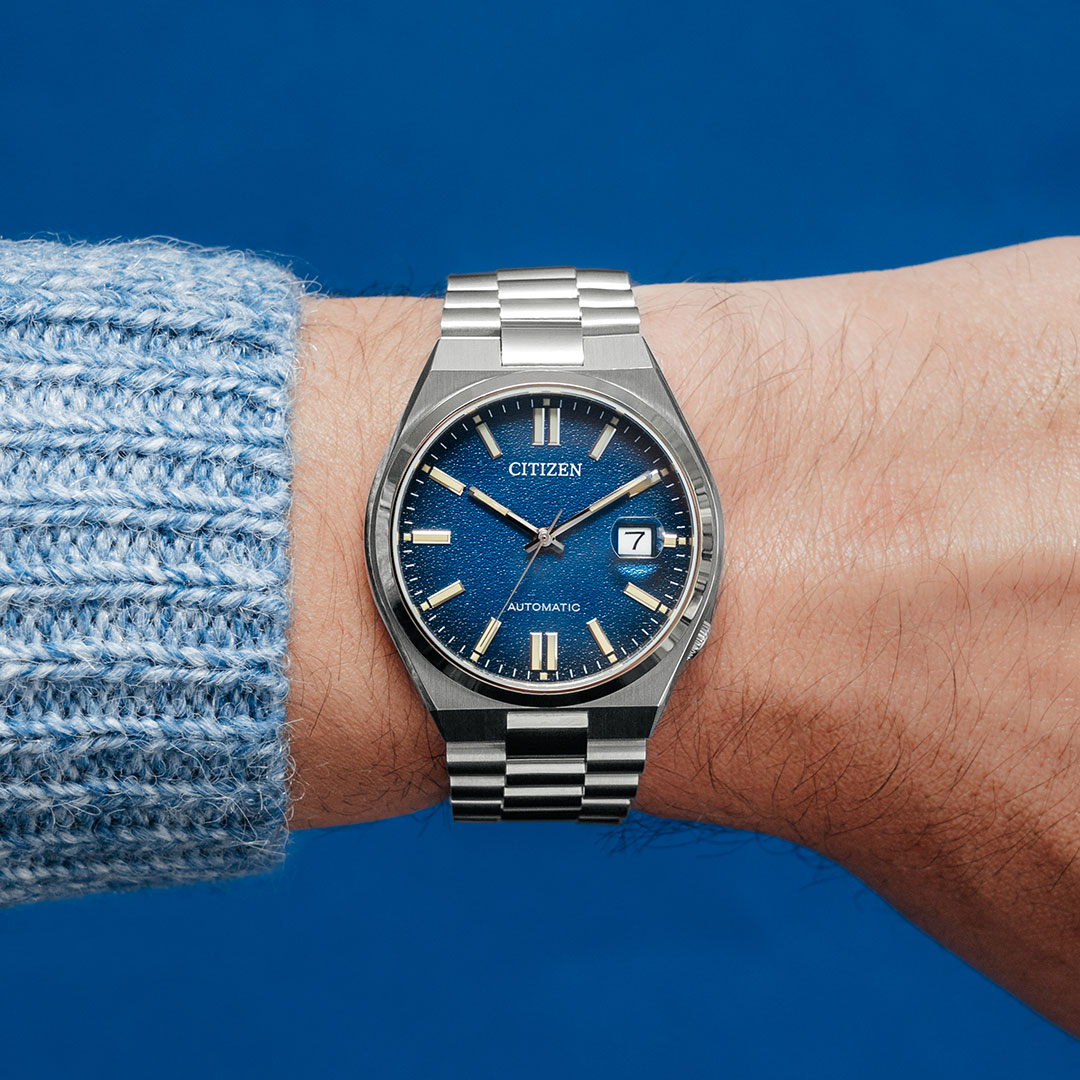 Montre Citizen Tsuyosa Bleu Automatique