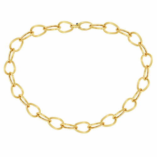 Grand collier maille poire