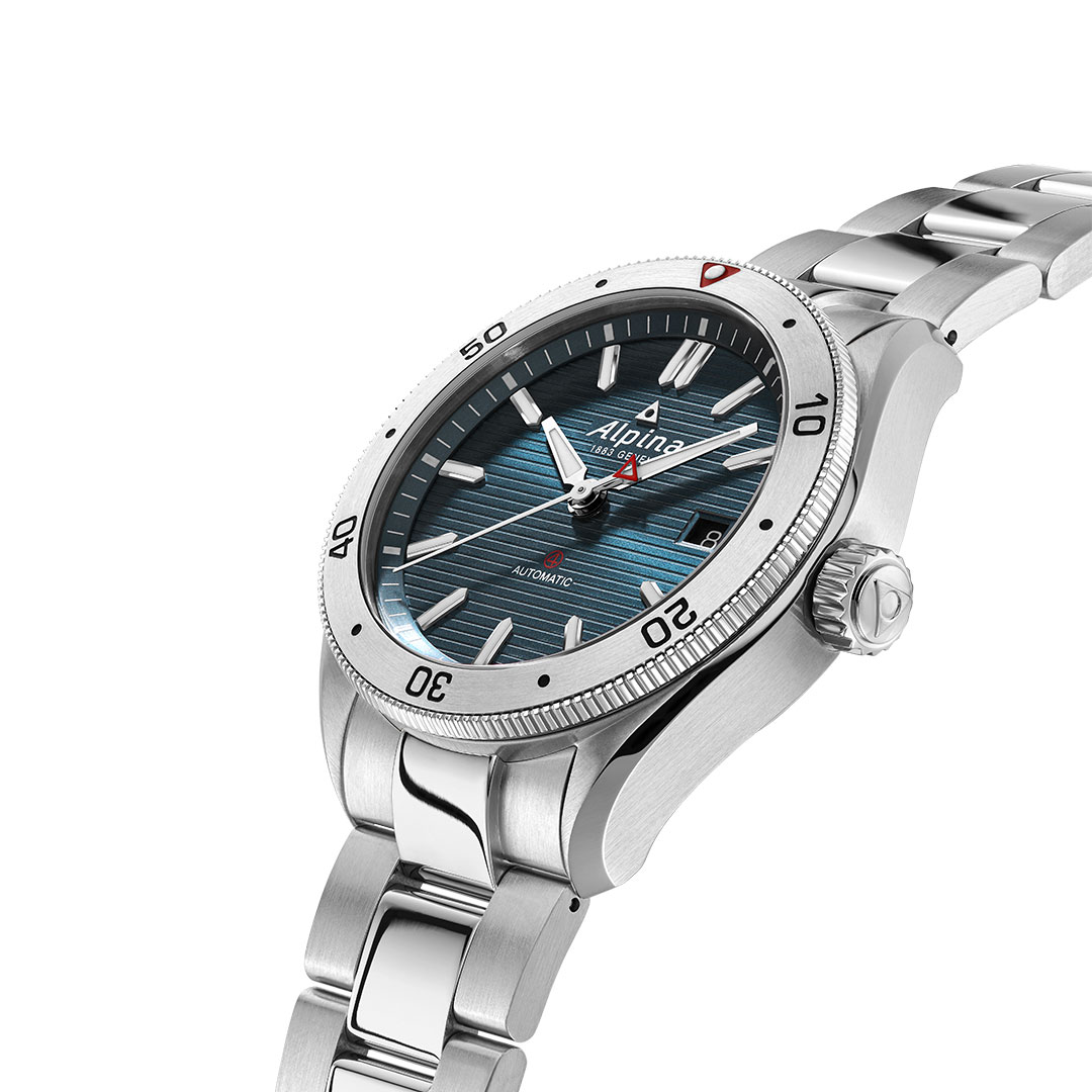 montre-alpina-alpiner-4-acier-AL-525NS4AQ6B-2 Montre Alpiner 4 Acier Cadran Bleu AL-525NS4AQ6B