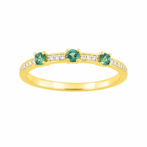 Bague Trio emeraude