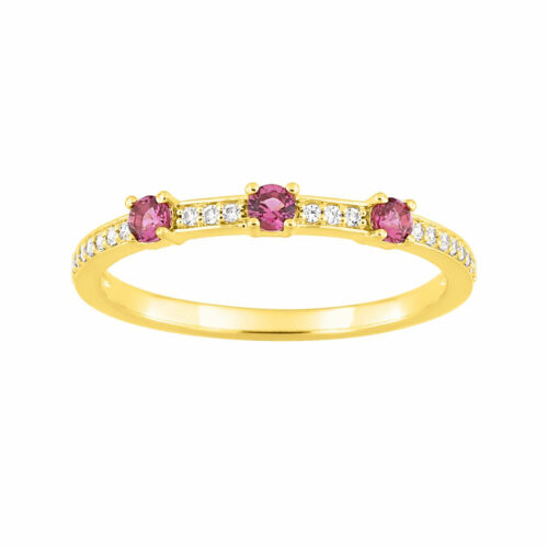 Bague Trio rubis
