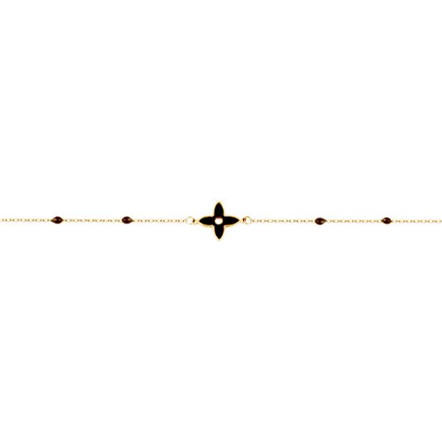 bracelet résine noir