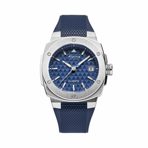 Montre Alpina Solarmetre Bleu