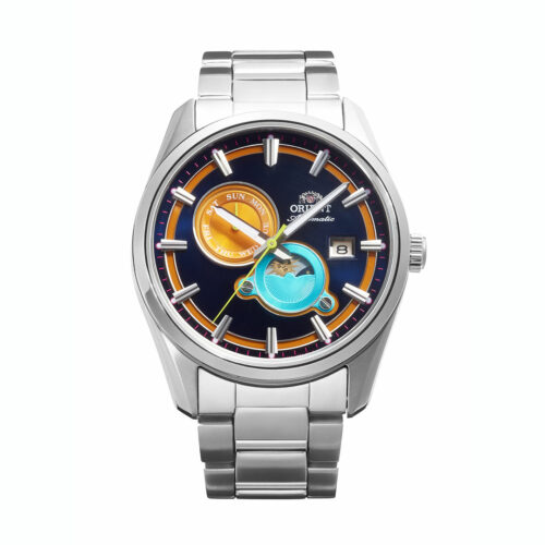 montre orient acier
