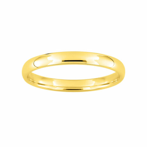 Alliance jonc parisien or jaune 2,5 mm