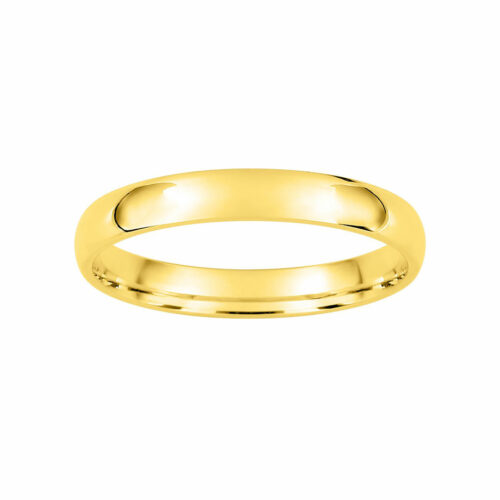 Alliance jonc parisien or jaune 3mm