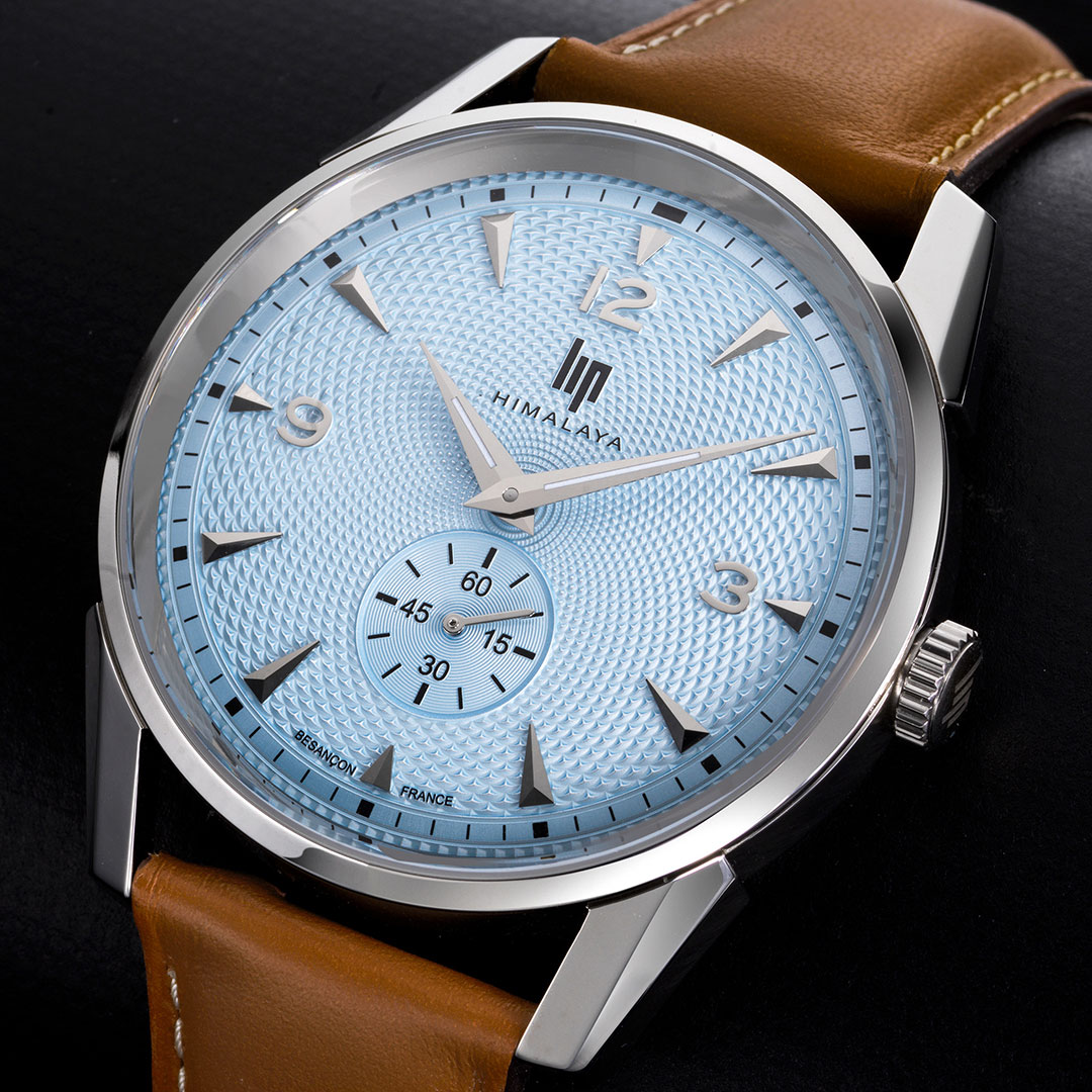 montre lip 671734 himalaya bleu